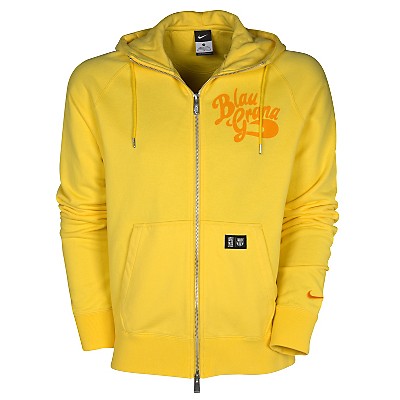 Fashion Hoodies Boys on Barcelona Authentic Aw77 Full Zip Hoodie   Tour Yellow  Vivid Orange