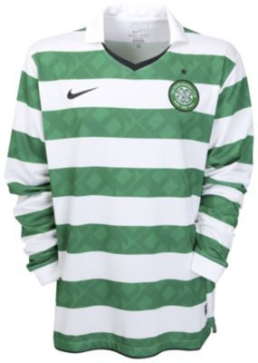 Celtic Home Shirt 2010/12 - Long Sleeved - Kids