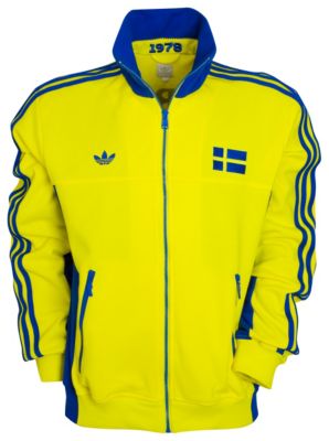 adidas Originals Sweden Track Top - Lemon Peel/Collegiate Royal