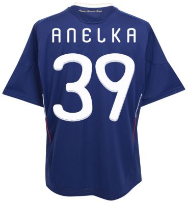 Replica France Home Shirt 2009 - 2010 - "Anelka 39" printed