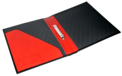 F1 Document Folder - Black/Red