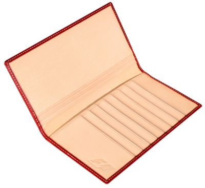 F1 Breast Wallet - Red/Cream