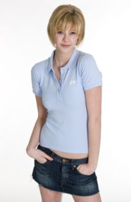 F1 Polo Shirt - Pale Blue - Women's