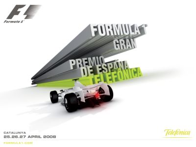 F1™ Spanish 2008 Poster