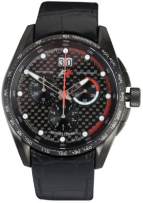 F1™ Jacques Lemans F1™ Quartz Watch - International Edition - Black Leather Strap