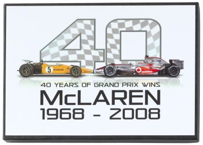 Vodafone McLaren Mercedes Limited Edition Photo Box Set: 40 Years of GP Wins