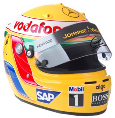 Vodafone McLaren Mercedes Signed Helmet - Standard