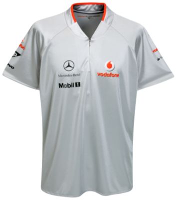 Vodafone McLaren Mercedes 09 Team T-Shirt - Silver