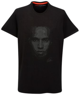 Vodafone McLaren Mercedes Lewis Hamilton Face T-Shirt
