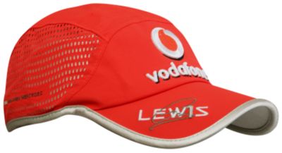 Vodafone McLaren Mercedes 09 Lewis Hamilton Cap - Rocket Red
