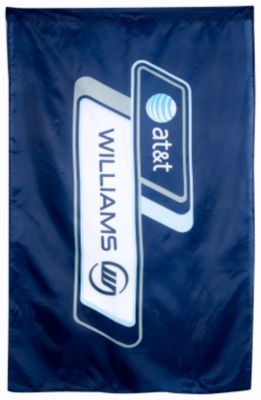 AT&T Williams Flag and Pole