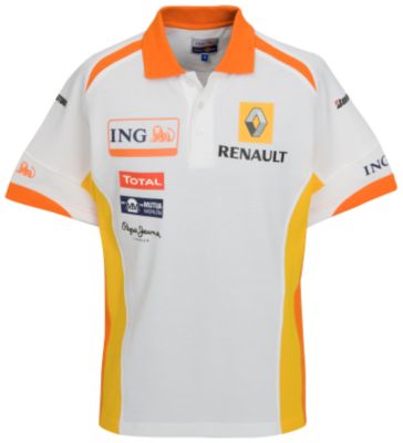 Renault F1 Team '09 Replica Polo Shirt - White