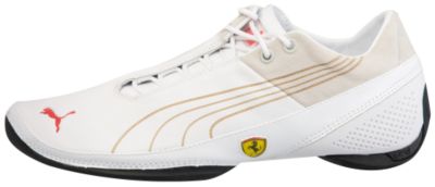 Puma Scuderia Ferrari Cat Uni Trainers - White