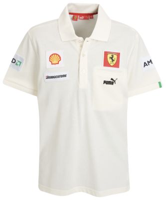 Scuderia Ferrari Team Polo - White