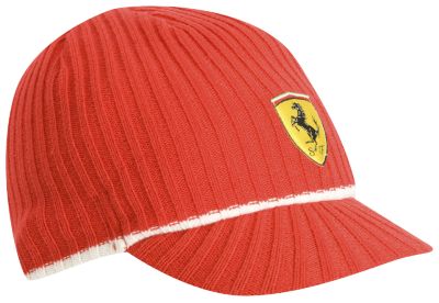 Scuderia Ferrari Knit Cap - Rosso Corsa