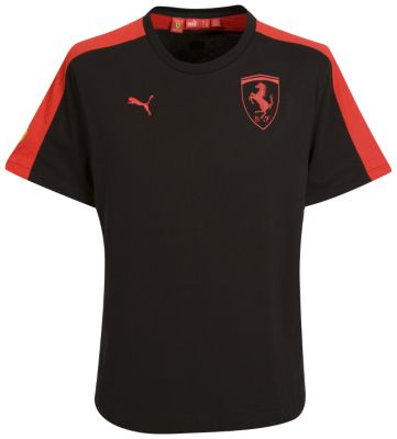 Puma Ferrari Graphic T-Shirt - Black/Red