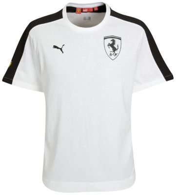 Scuderia Ferrari Graphic T-Shirt - White/Black