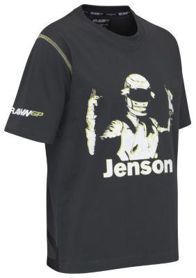Brawn GP Formula One Team Jenson Button Drivers T-Shirt - Carbon - Kids