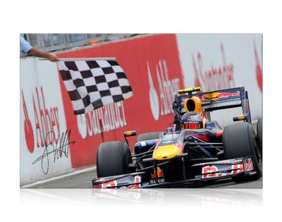 Sebastian Vettel Signed 2009 Photo British Grand Prix