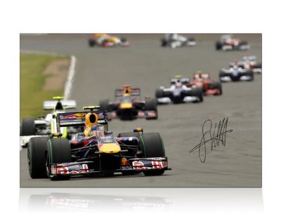 Sebastian Vettel Signed 2009 Photo