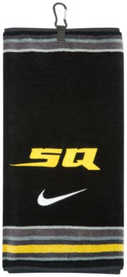 Nike Golf SQ Towel - Black/White-Yellow