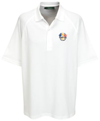 Ryder Cup Bobby Jones Dry Finish Solid Pima Polo Shirt - White