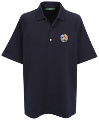 Ryder Cup Bobby Jones Dry Finish Solid Pima Polo Shirt - Navy
