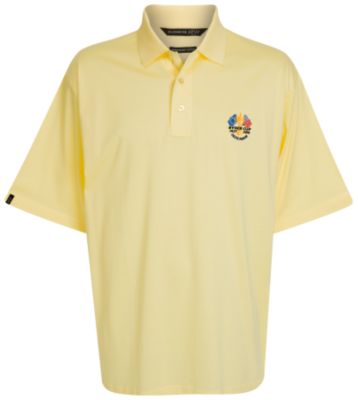 Ryder Cup Glenmuir Howth Cotton Jersey Polo Shirt - Light Yellow