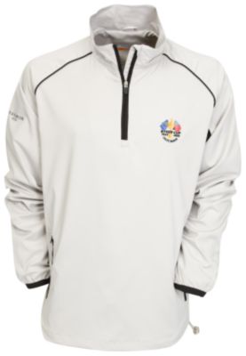 Ryder Cup Glenmuir Windstretch Pro Windshirt - Silver/Black