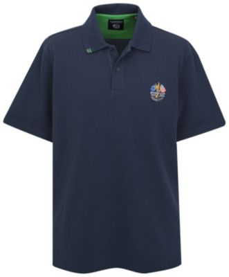 Ryder Cup Ashworth Plain Pique Polo Shirt - Navy