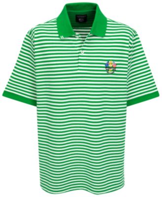 Ryder Cup Ashworth Stripe Pique Polo - Celtic Green