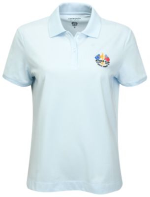 Ryder Cup Ashworth Pique Polo Shirt - Cloud - Womens