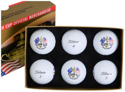 Ryder Cup 2010 Titleist Pro V1 Golf Balls (6 Pack)