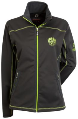 Ryder Cup Sunderland Bonded Fleece Jacket - Black/Black/Green - Womens