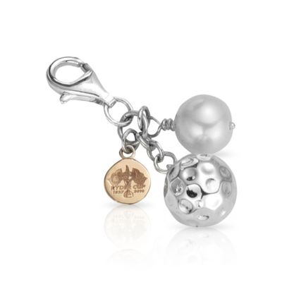 Ryder Cup Sterling Silver & 9ct Rose Gold Charm