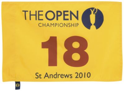 The Open Pin Flag 2010 - Yellow