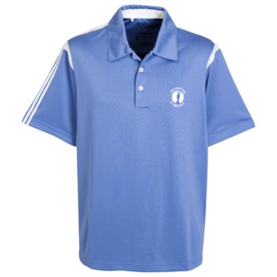 The Open adidas Climacool Block Polo - Gulf/White