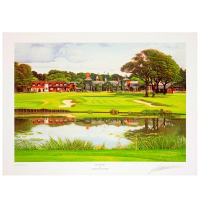 Belfry 18th Green Print
