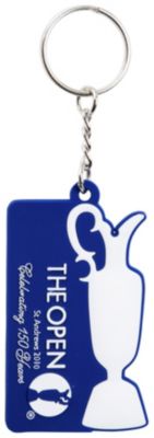 The Open 2010 Rubber Keyring - Rubber