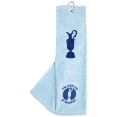 The Open 2010 Printed Tri Fold Towel  - Sky / Navy