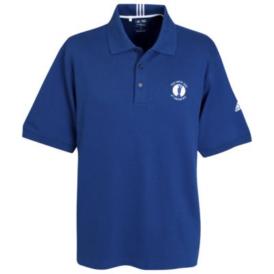The Open Adidas Climalite Cotton Stretch Pique Polo - Deep