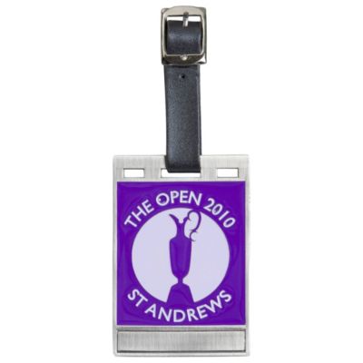 The Open Collectors Bag Tag - Lavnder/Purple