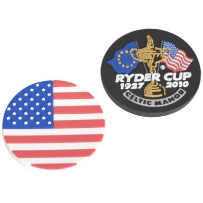 Ryder Cup 2010  Rubber Fridge Magnets  USA