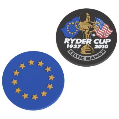 Ryder Cup 2010 Rubber Fridge Magnets Europe