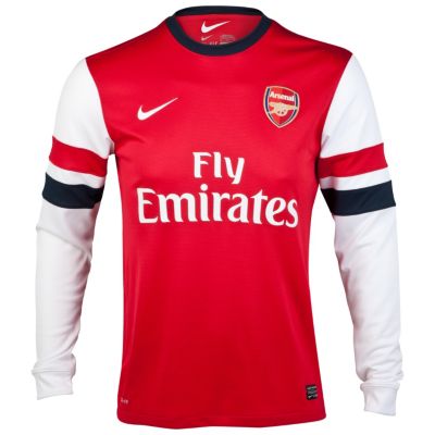Arsenal  Home Shirt  2012/13- Long Sleeved - Youths