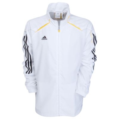adidas Predator Style X Woven Jacket - White/Yellow/Dk Brown