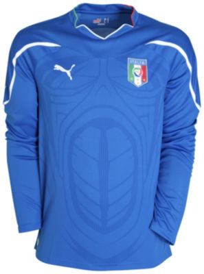 Replica Italy home shirt 2010 - 2011 long sleeved