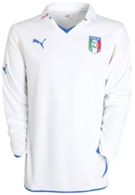 Italy away shirt 2010 - 2011 long sleeved