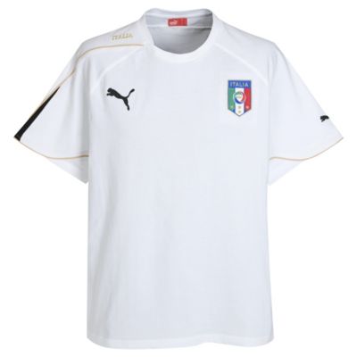 Italy Cotton T-Shirt - White