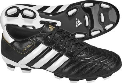 adidas adiNOVA III TRX Firm Ground Football Boots - Black/Running White/Metallic Gold